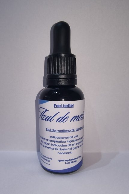 Azul de metileno 30 ml , antioxidante/protector neuronal